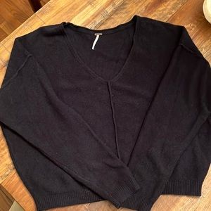 Black, ladies’ Free People sweater
